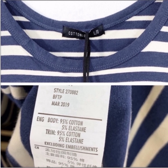 COTTON ON striped sleeveless dress NEW - Picture 7 of 9